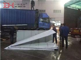 【發(fā)貨動(dòng)態(tài)】贛州奧迪汽車(chē)展廳外墻沖孔鋁單板4