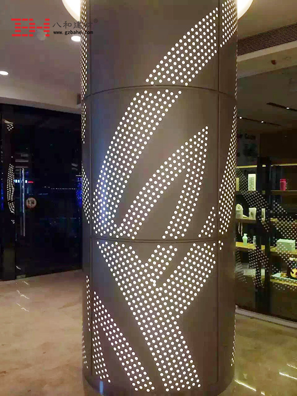 這樣的包柱鋁單板你喜歡嗎？2